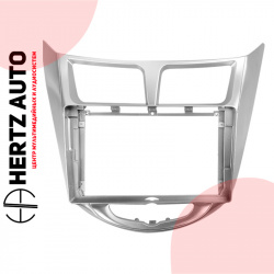 Переходная рамка Teyes Hyundai Solaris 1 2010-2016 Silver
