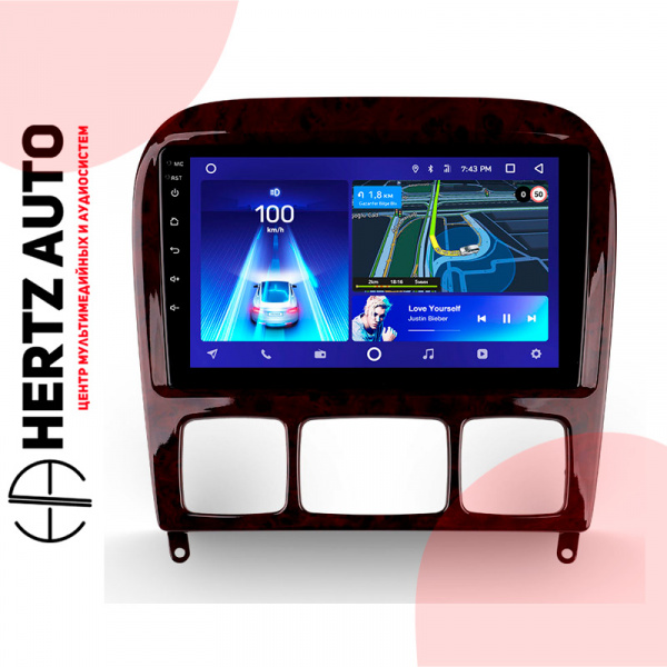 Переходная рамка Teyes Mercedes Benz S-Class W220 VV220 1998-2005