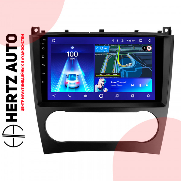Переходная рамка Teyes Mercedes Benz C-Class W203 CL203 C209 A209 2004-2011