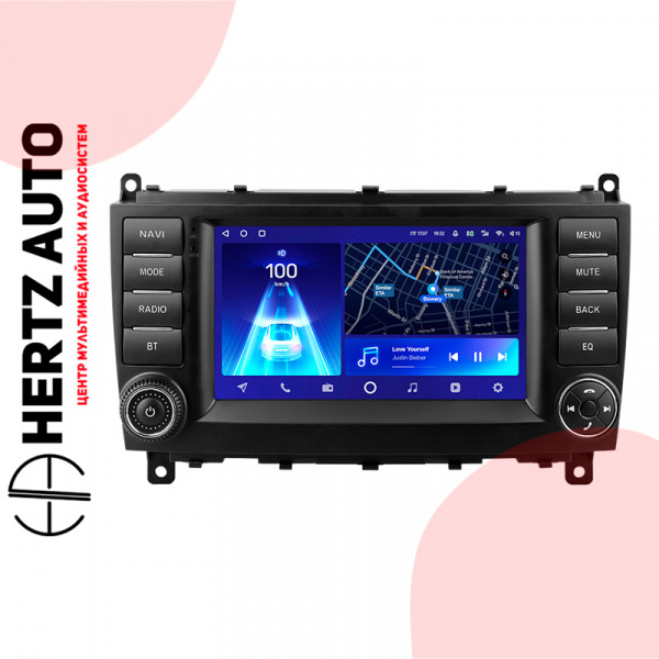Переходная рамка Teyes Mercedes Benz C-Class W203/209 C180/200/209 CL203 A209 7'' 2004-2011